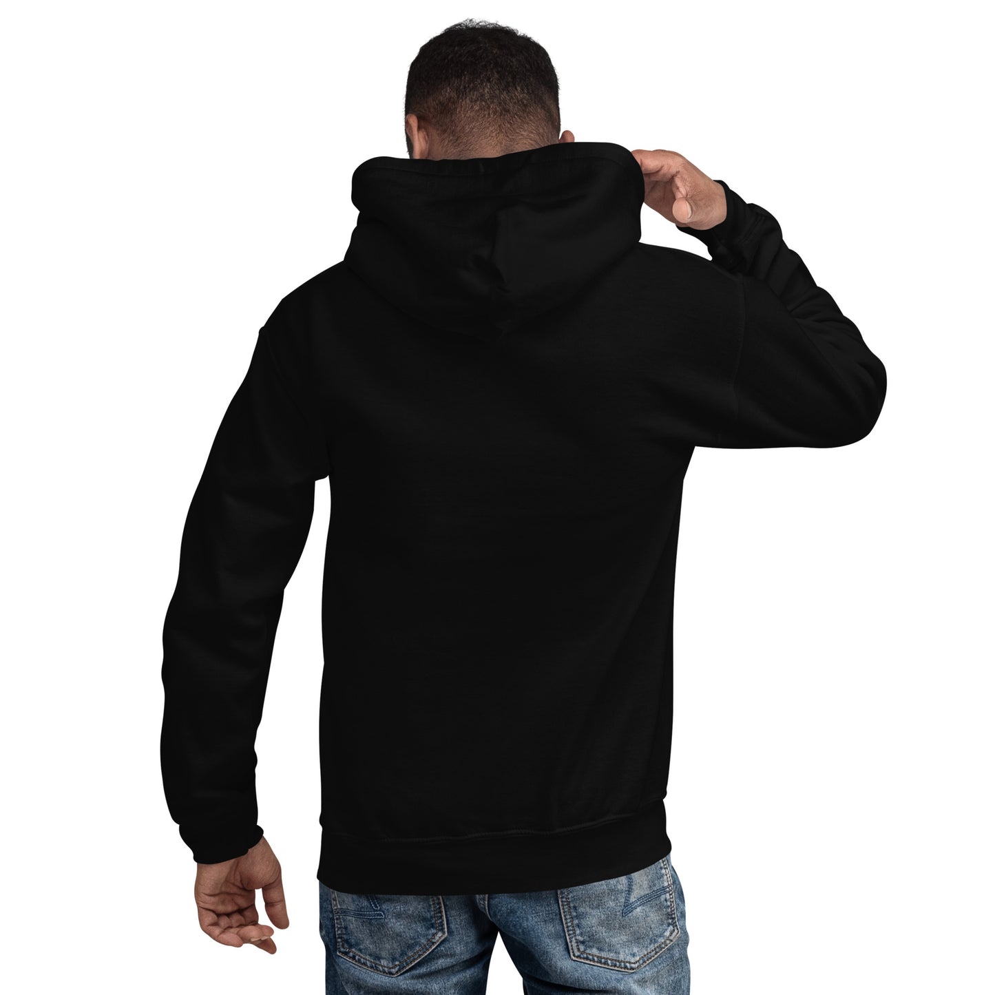 Amplify - Stealth - Luxury Men's Black Hoodie