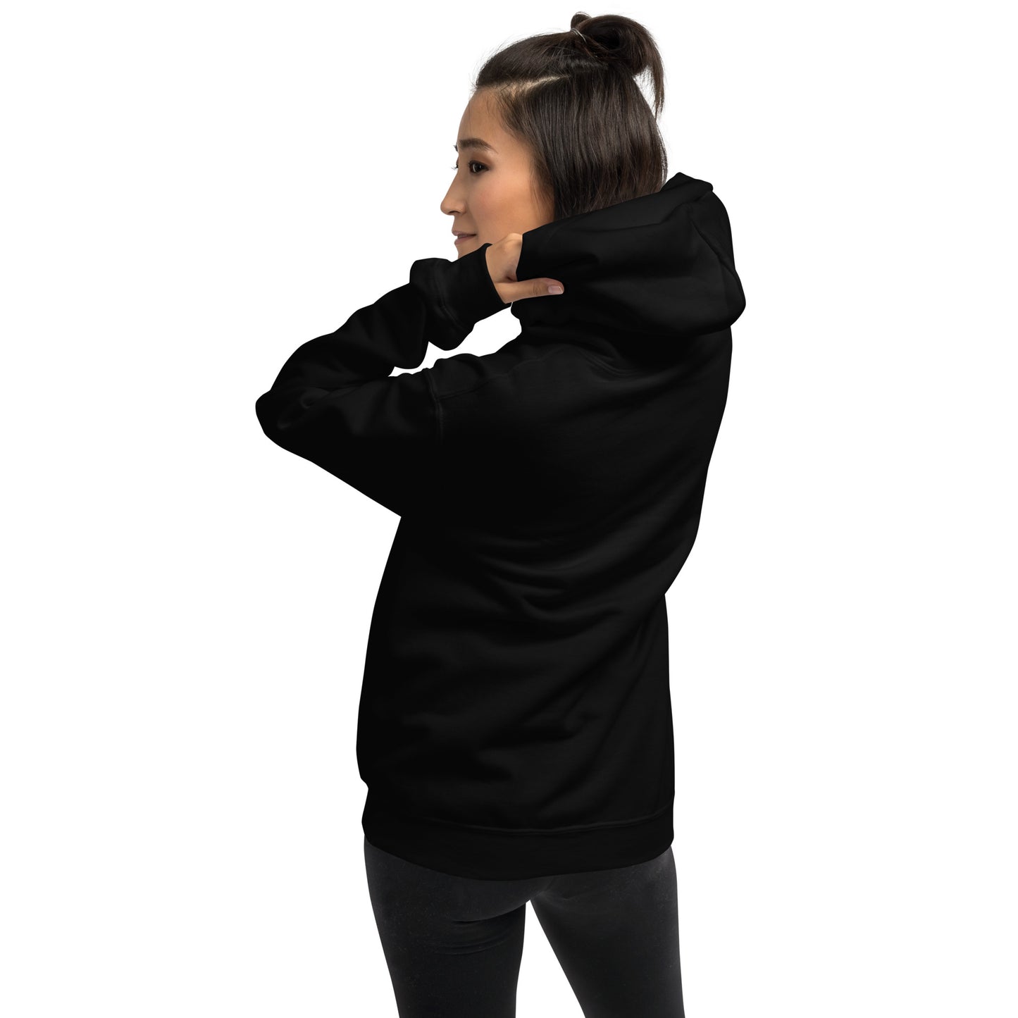 Disrupt & Dominate - Luxury Women's Black Hoodie