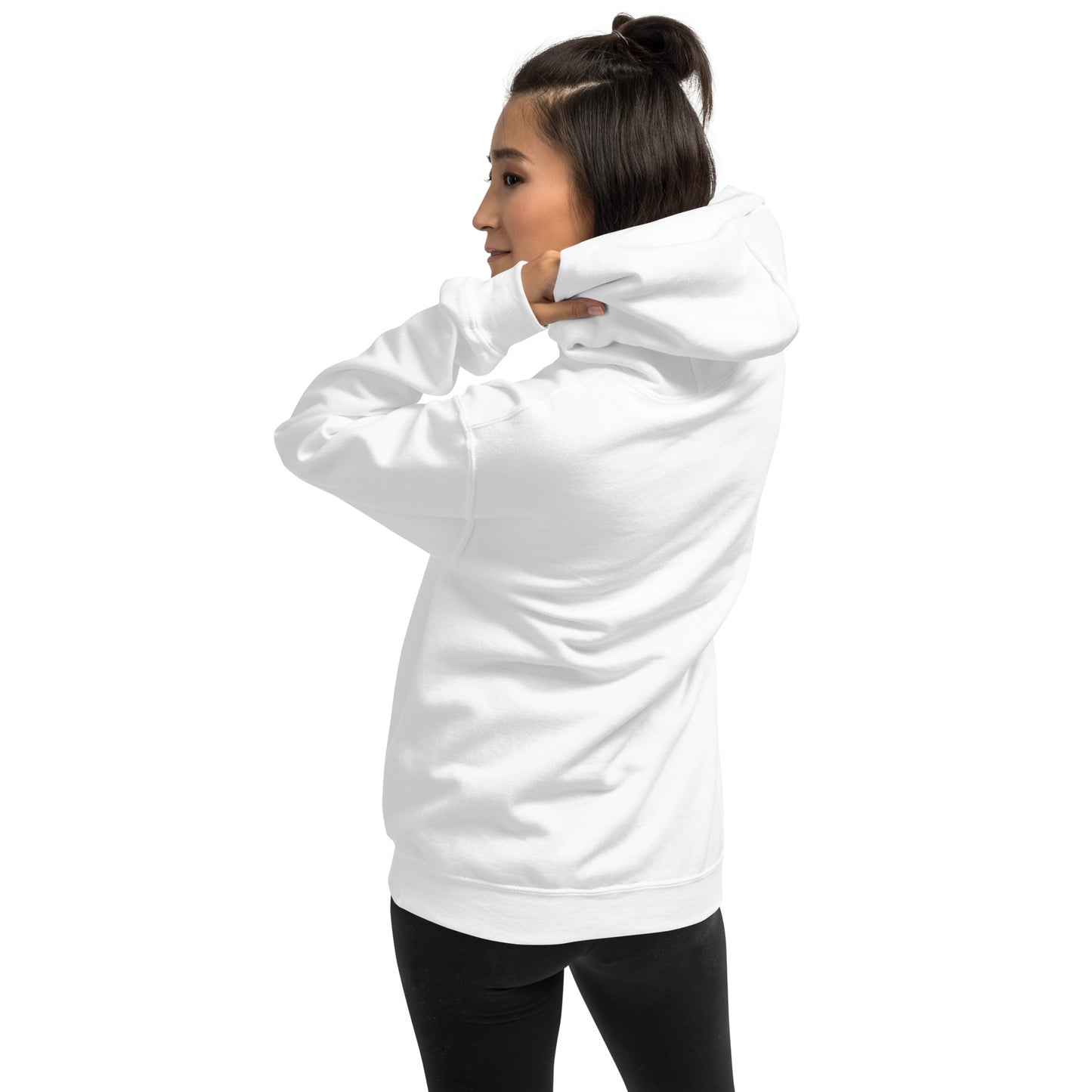 Disrupt & Dominate - Luxury Women's White Hoodie