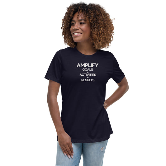 Amplify - Luxury Women's Black T-Shirt