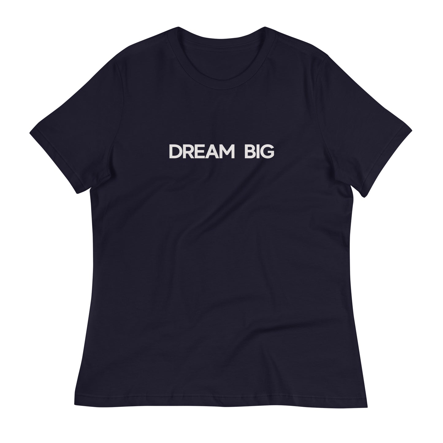 Dream Big - Luxury Women's Black T-Shirt