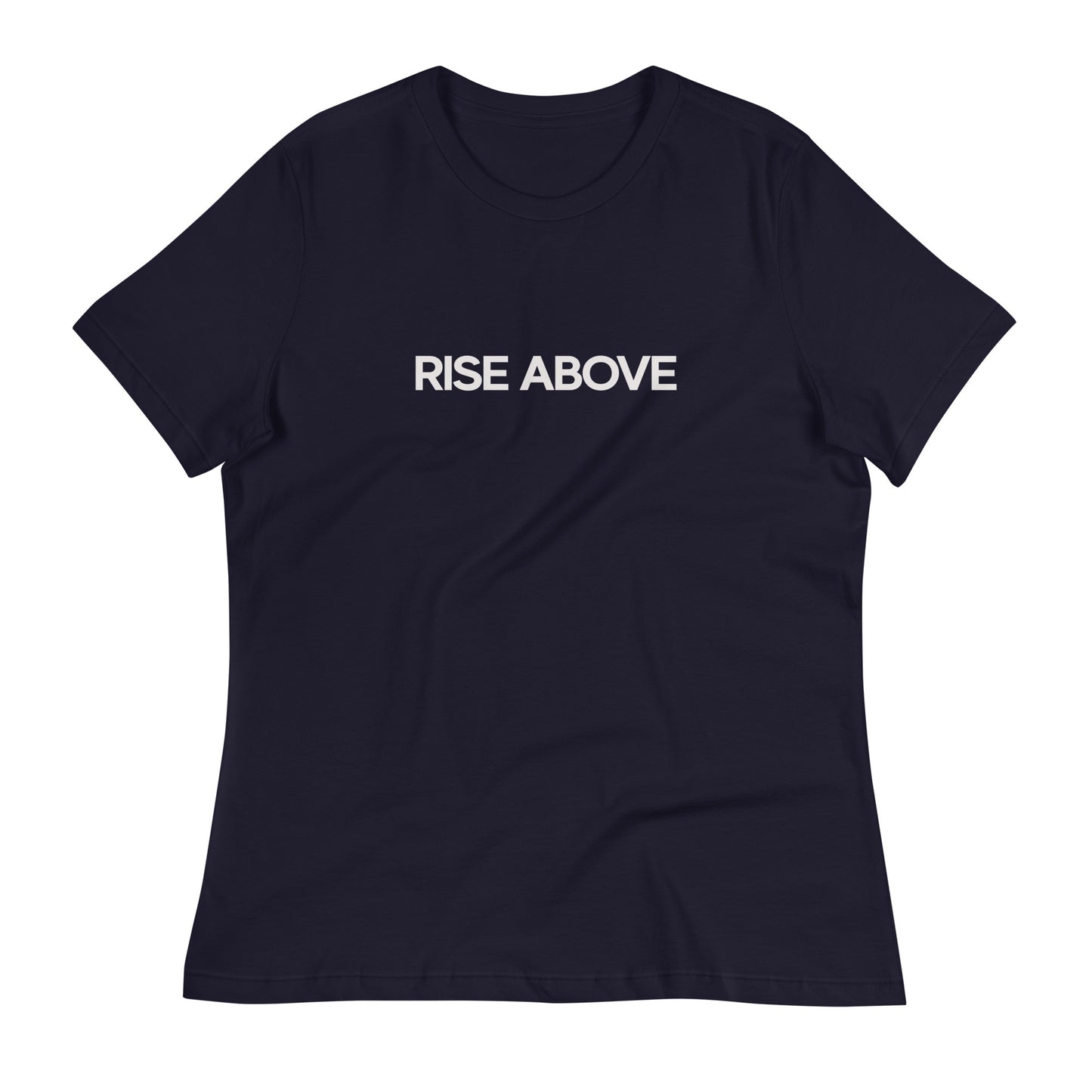 Rise Above - Luxury Women's Black T-Shirt