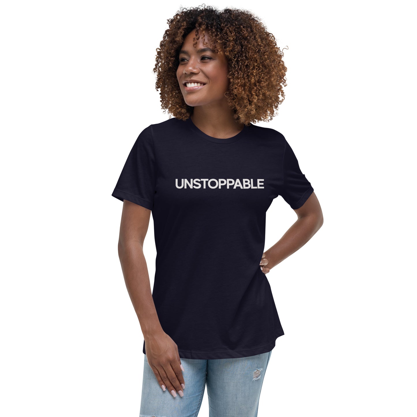 Unstoppable - Luxury Women's Black T-Shirt