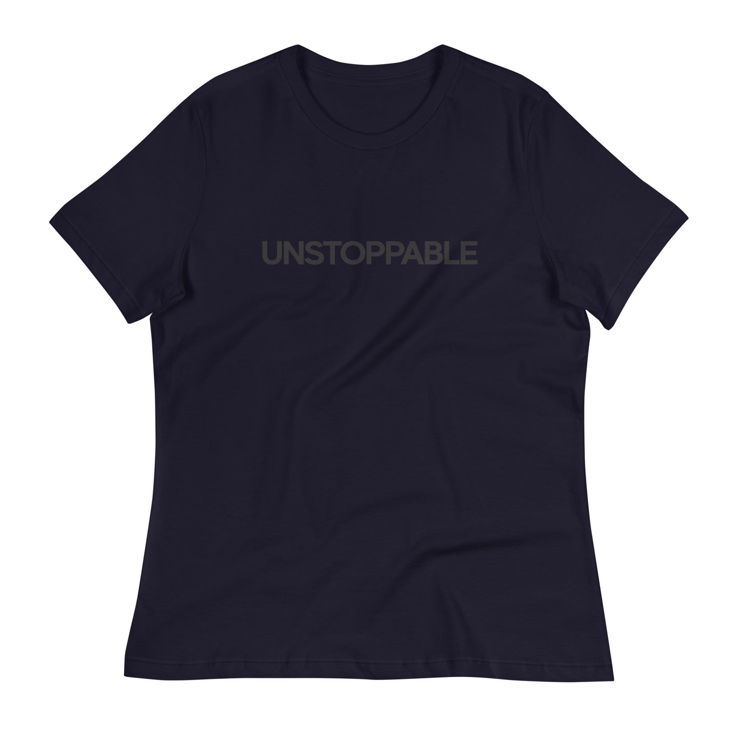 Unstoppable - Stealth - Luxury Women's Black T-Shirt