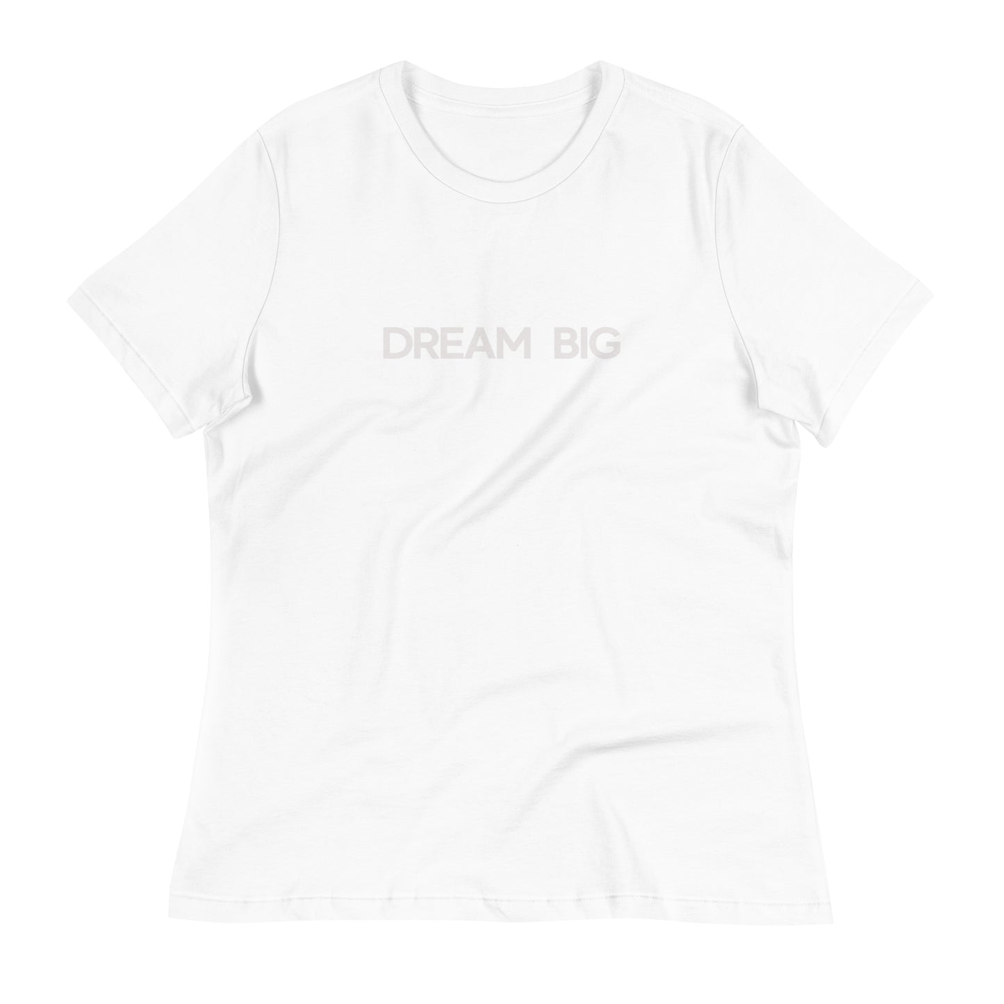 Dream Big - Stealth - Luxury Women's White T-Shirt