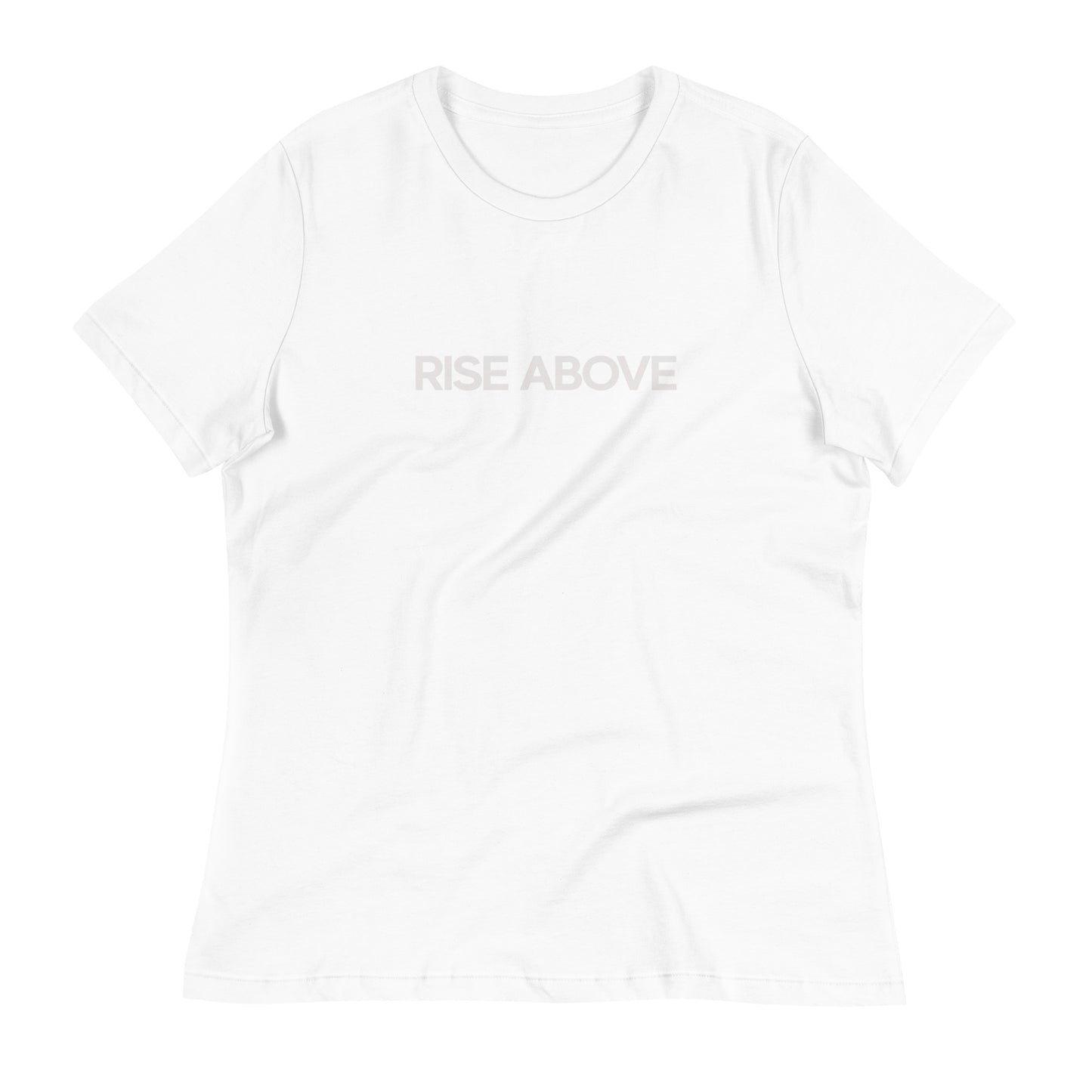 Rise Above - Stealth - Luxury Women's White T-Shirt