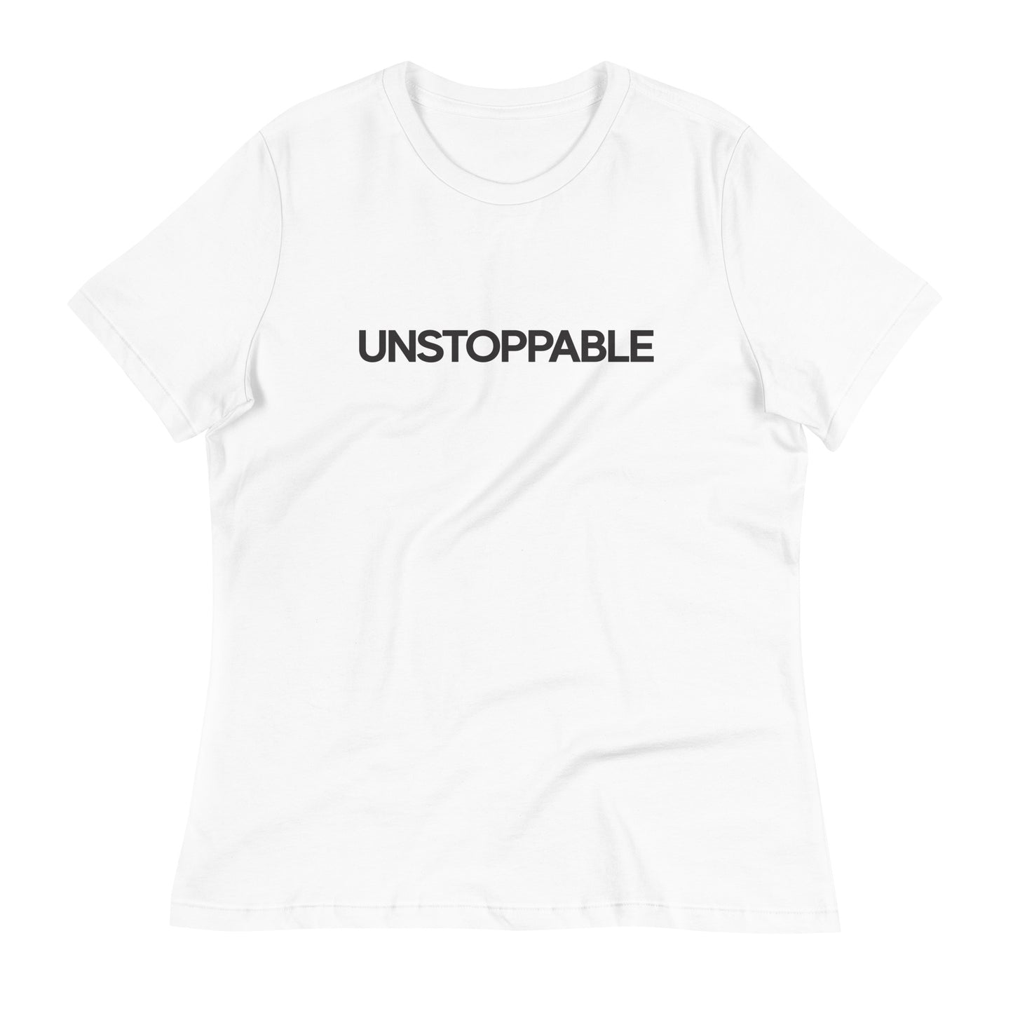 Unstoppable - Luxury Women's White T-Shirt