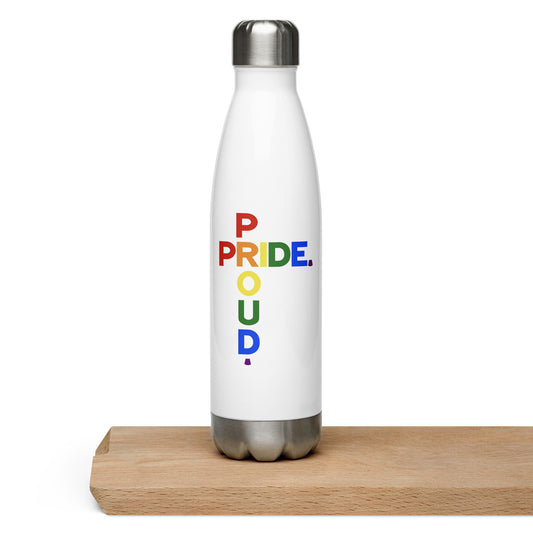 Pride Proud - Stainless Steel Water Bottle