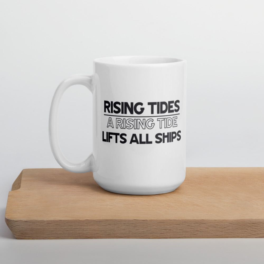 Rising Tides - Signature Range - White Glossy Mug