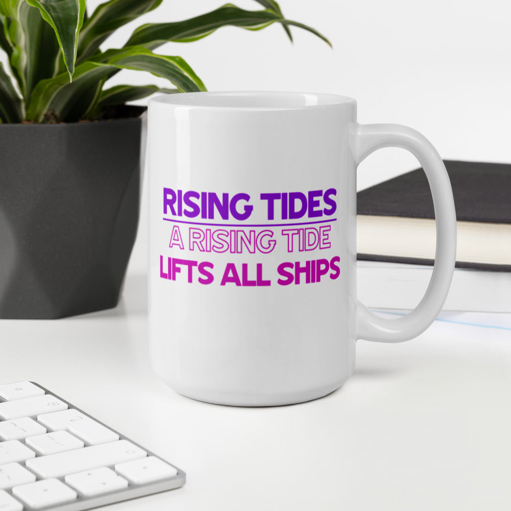 Rising Tides - Signature Range - White Glossy Mug