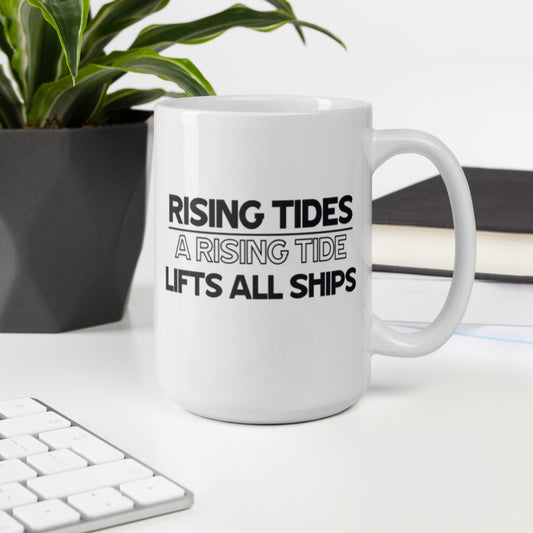 Rising Tides - Signature Range - White Glossy Mug